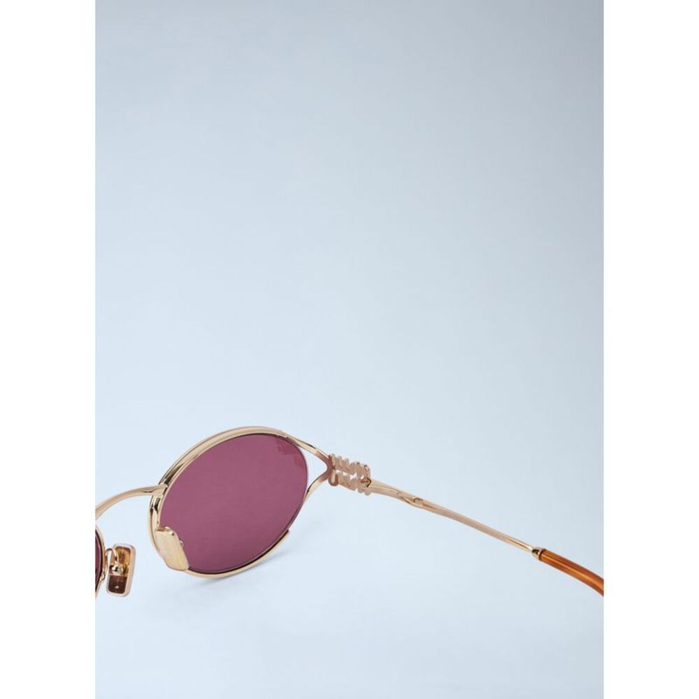 Miu Miu Men Mu 52Ys Oval Sunglasses - Picture 5 of 7